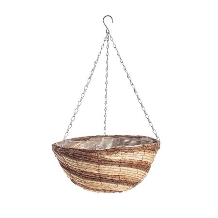 GARDMAN USA Gardman 14 in. Banana Leaf Hanging Basket 5028146